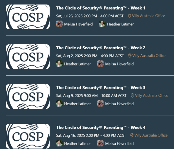 The Circle of Security® Parenting™ - 8 Week Course - Term 3 2025 - Image 3
